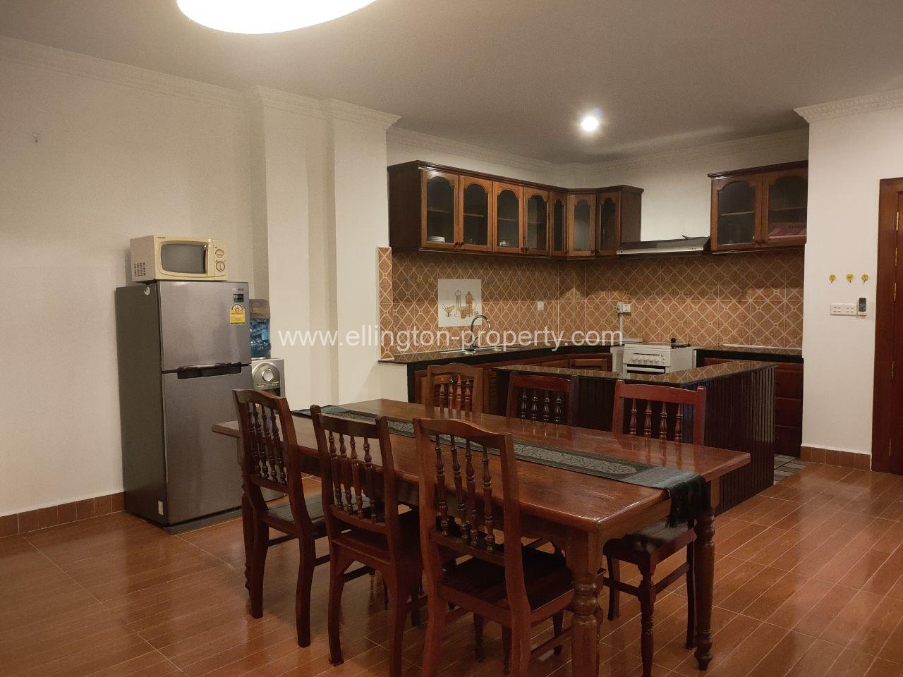 2 Bedroom Services Apartment For Rent In Daun Penh - Ellington Property