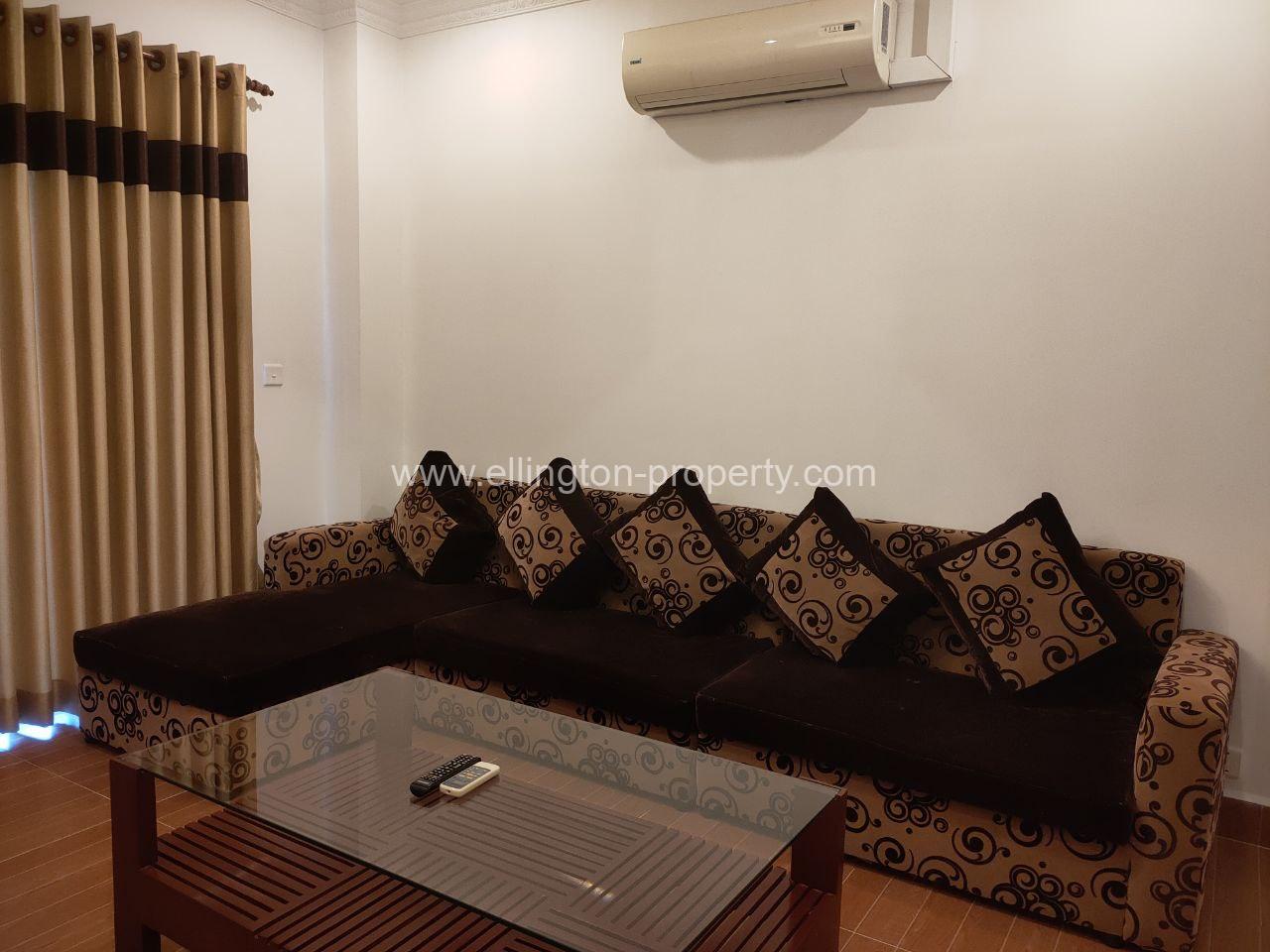 2 Bedroom Services Apartment For Rent In Daun Penh - Ellington Property