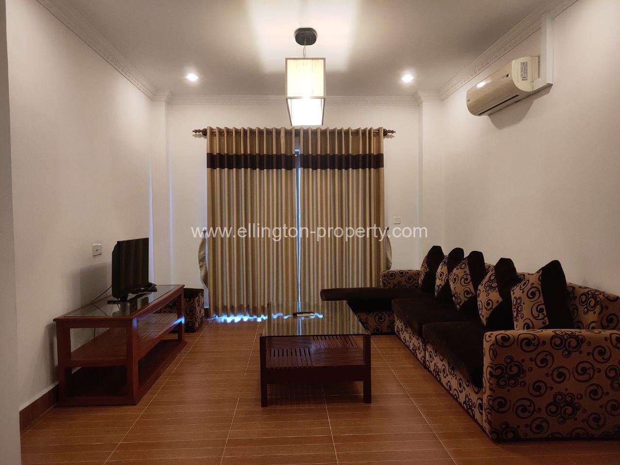 2 Bedroom Services Apartment For Rent In Daun Penh - Ellington Property