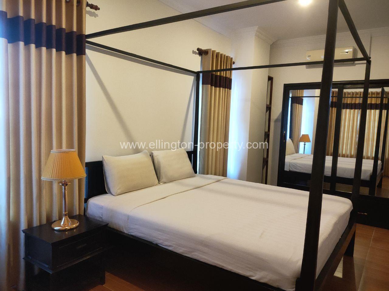 2 Bedroom Services Apartment For Rent In Daun Penh - Ellington Property