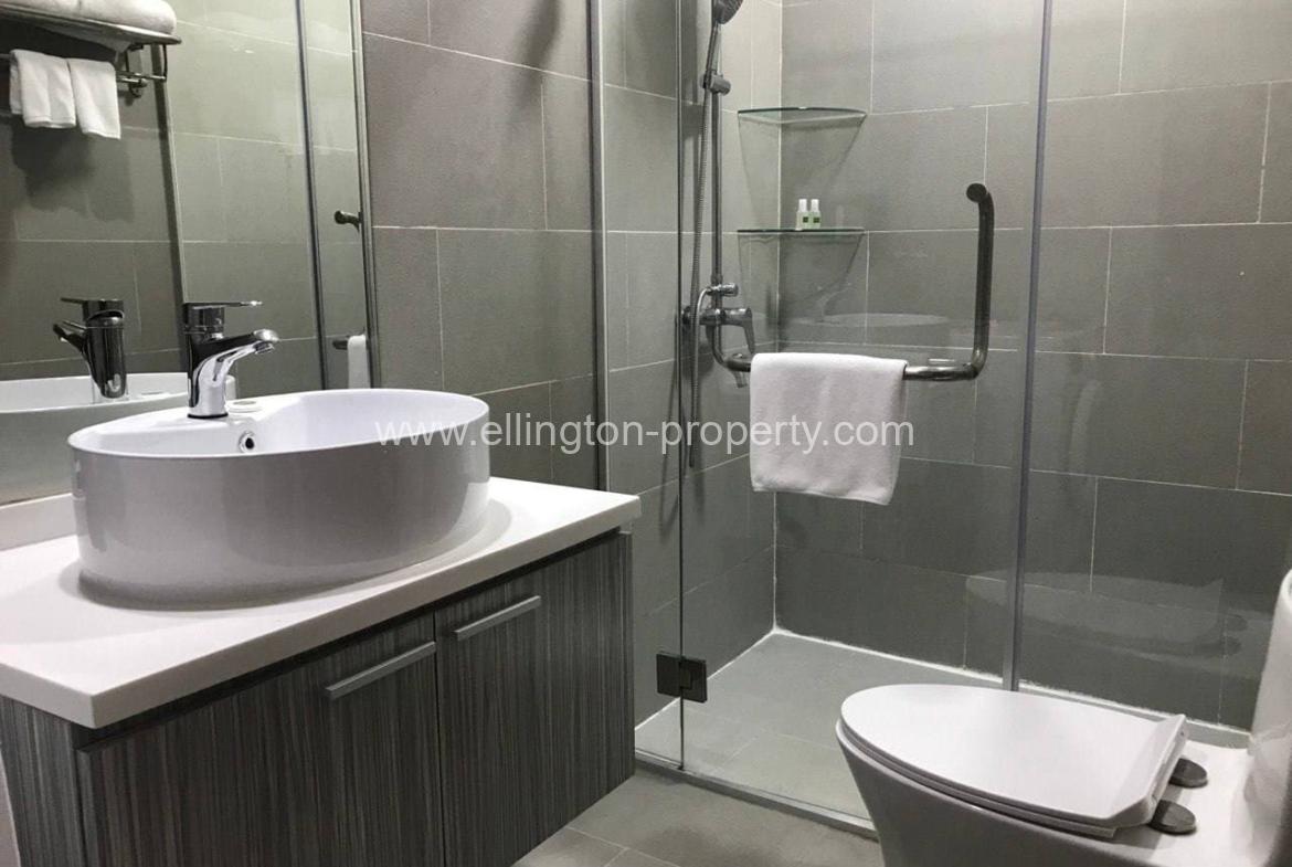 One Bedroom Services Apartment For Rent Location At Bkk1 - Ellington Property