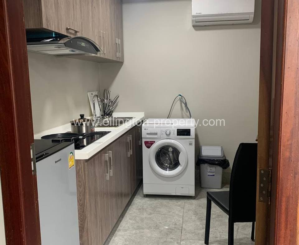 One Bedroom Services Apartment For Rent Location At Bkk1 - Ellington Property