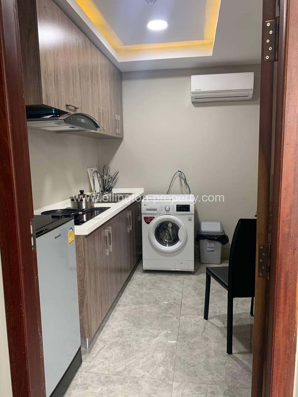 One Bedroom Services Apartment For Rent Location At Bkk1 - Ellington Property