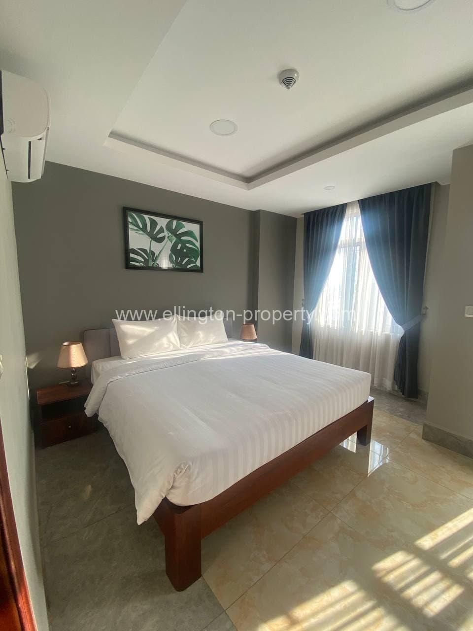 One Bedroom Services Apartment For Rent Location At Bkk1 - Ellington Property