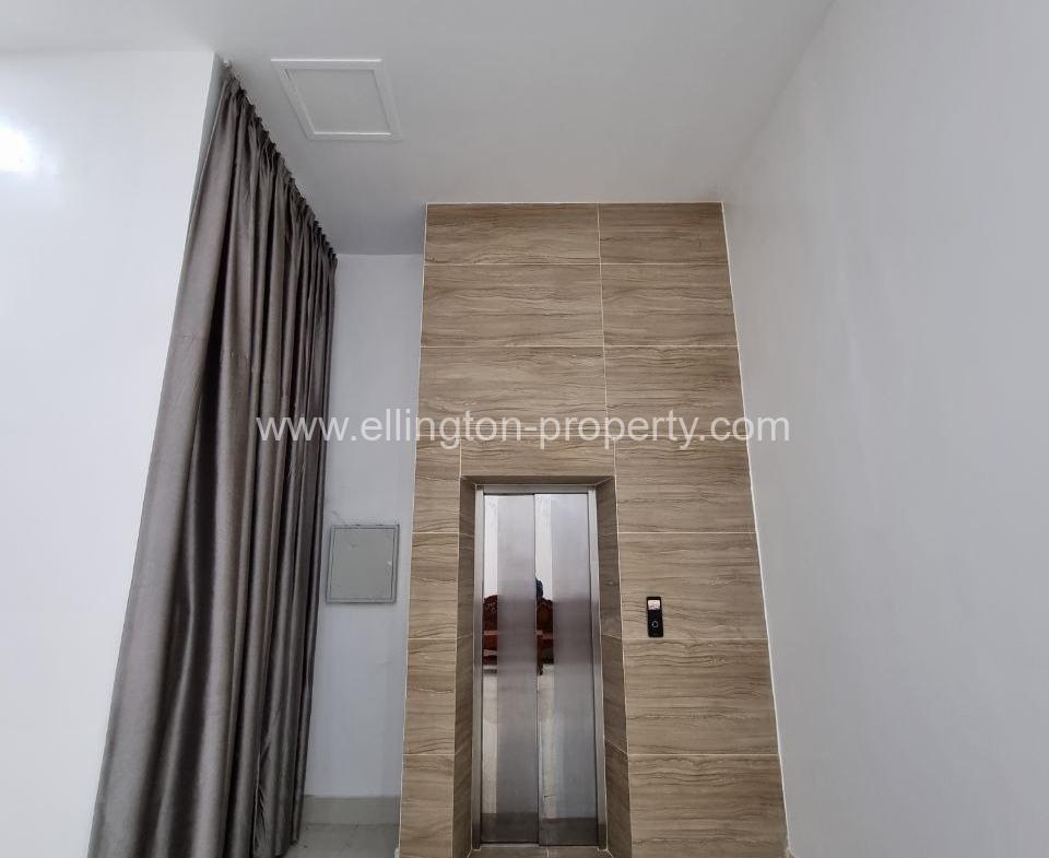 House With Elevator For Rent Location Beong Trobek Near Russai Market - Ellington Property