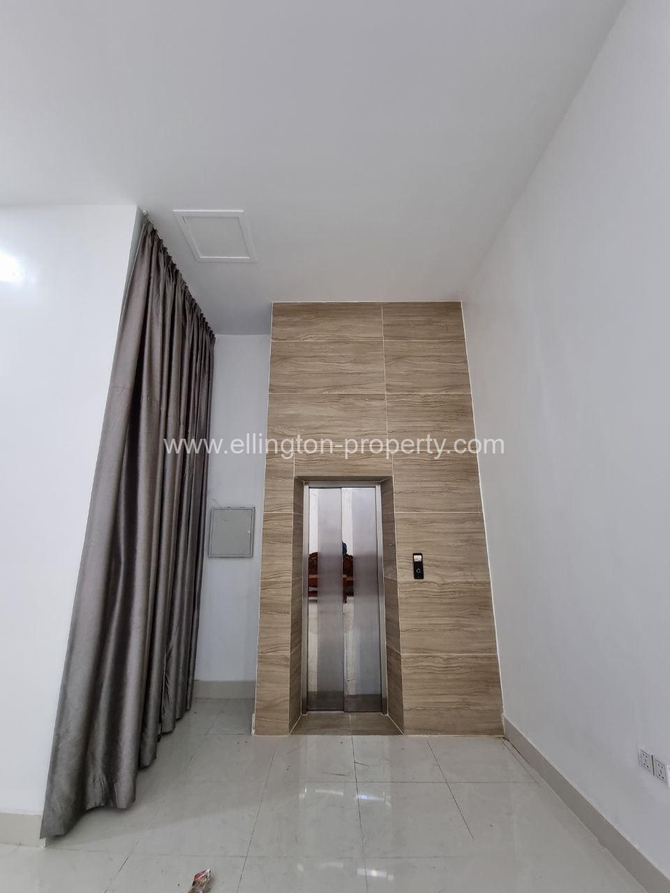 House With Elevator For Rent Location Beong Trobek Near Russai Market - Ellington Property