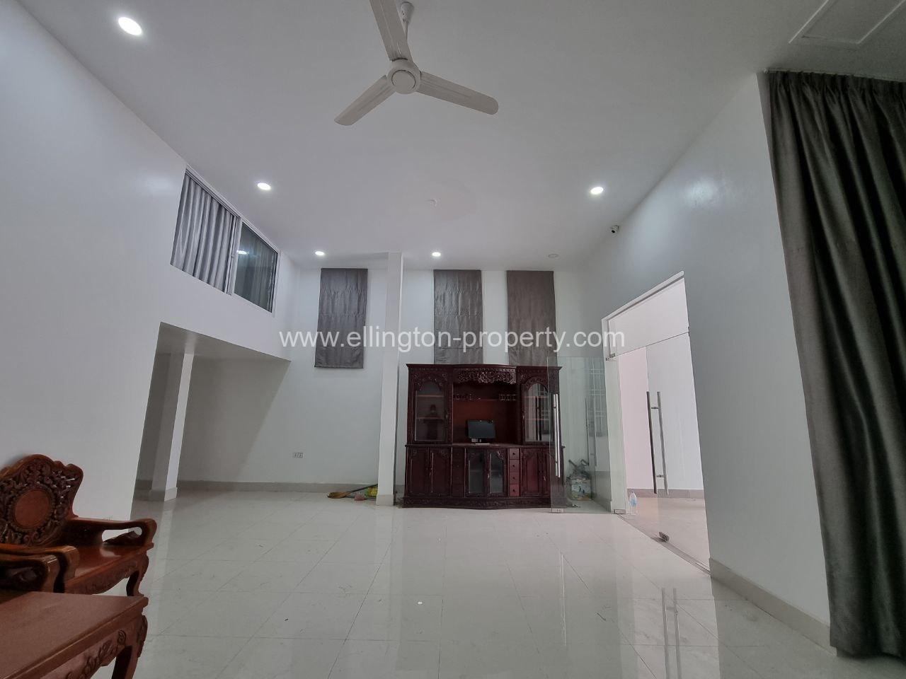 House With Elevator For Rent Location Beong Trobek Near Russai Market - Ellington Property