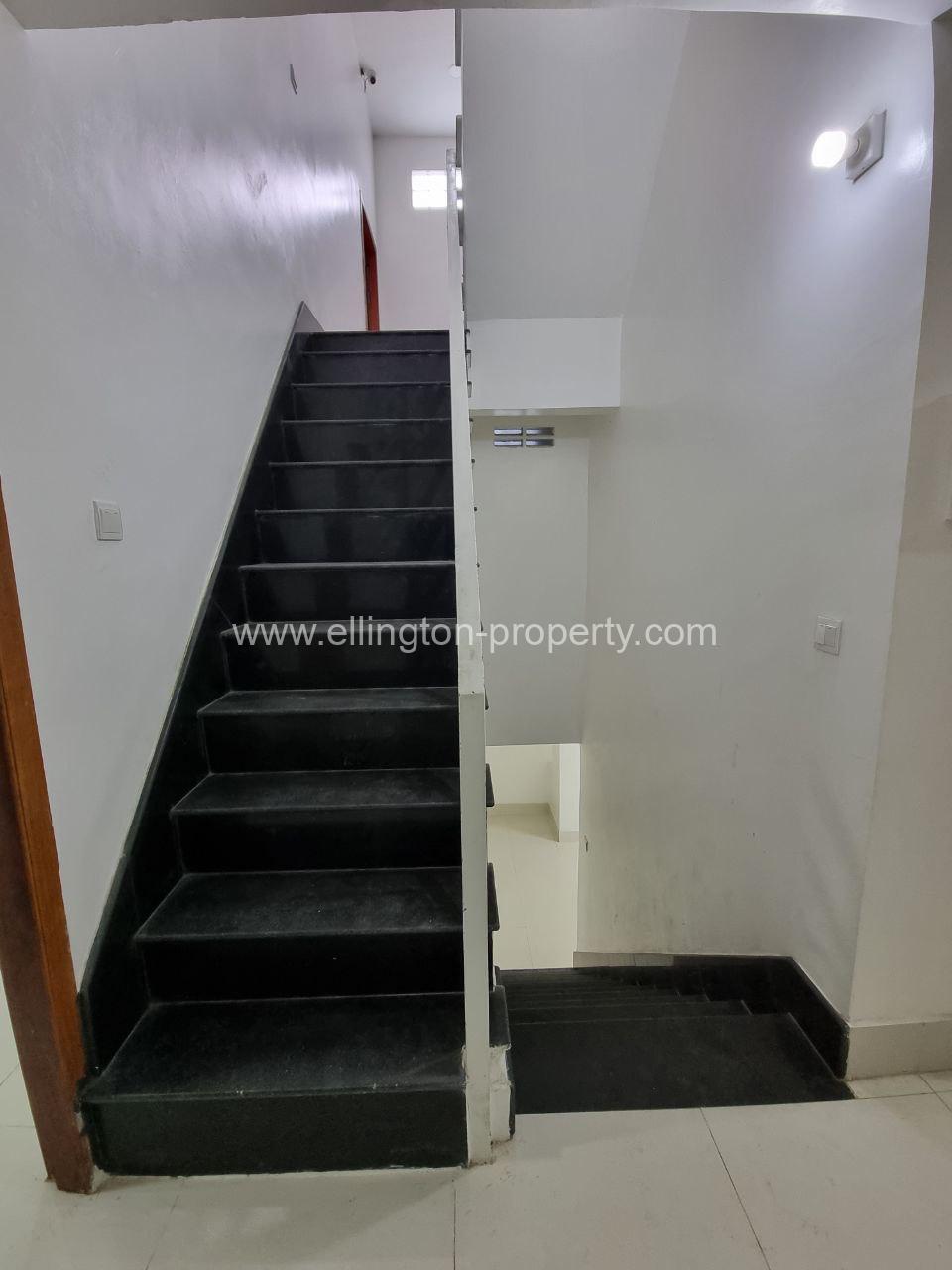 House With Elevator For Rent Location Beong Trobek Near Russai Market - Ellington Property