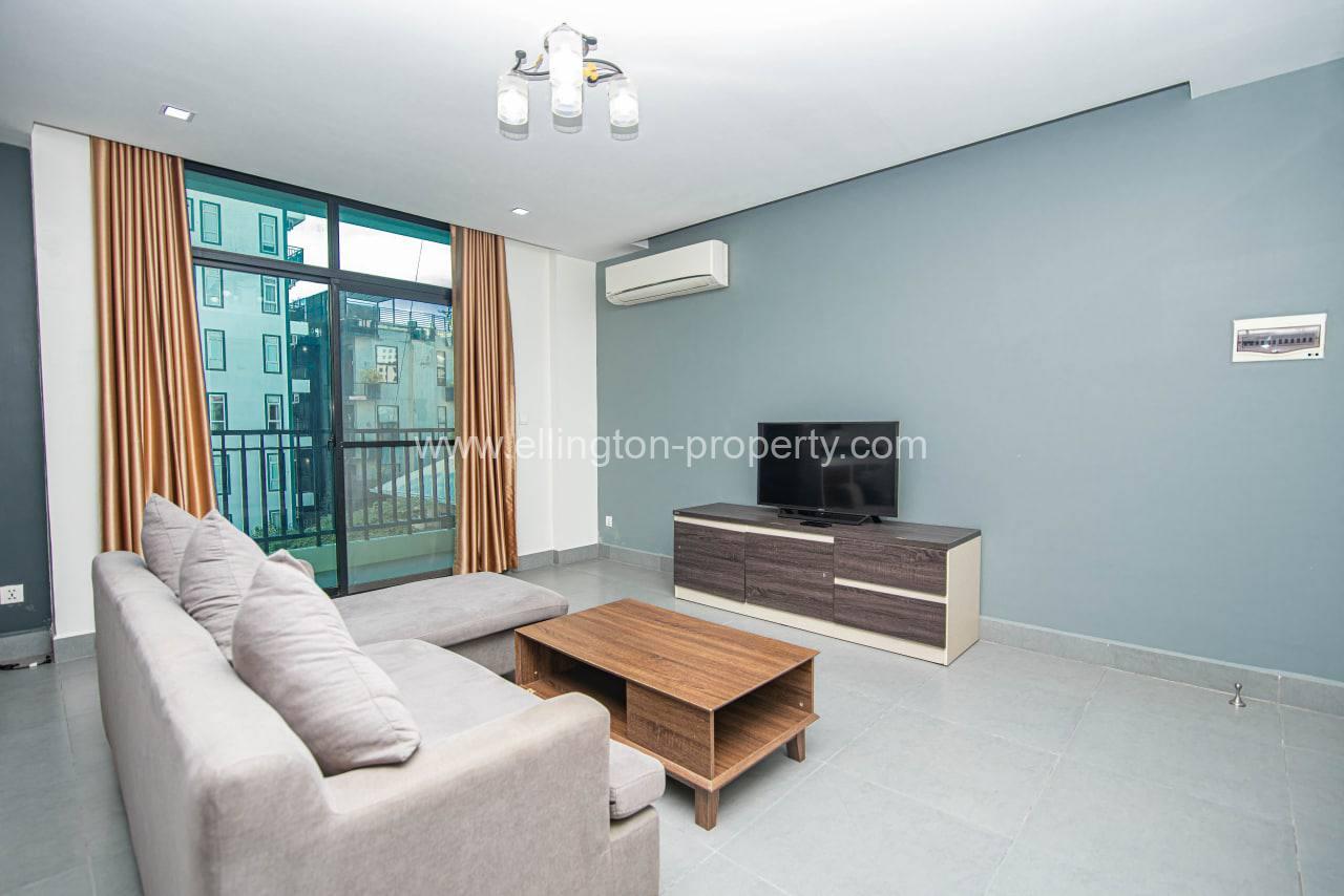 Western Apartment For Rent, Tonle Bassac. - Ellington Property