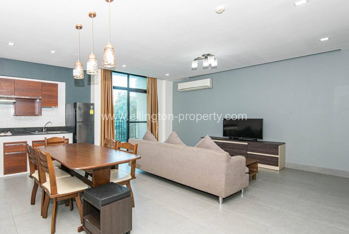 Western Apartment For Rent, Tonle Bassac. - Ellington Property