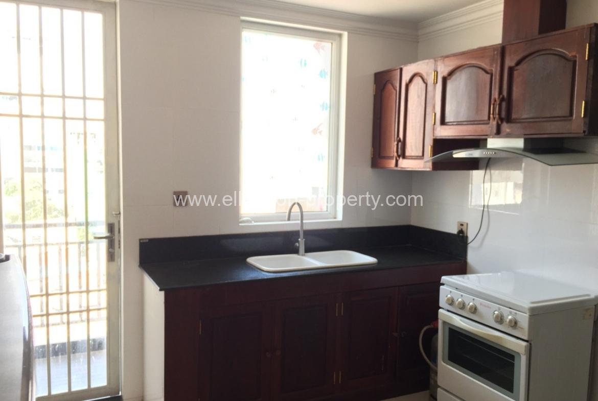 2 Bedrooms Apartment For Rent, Tonle Bassac. - Ellington Property