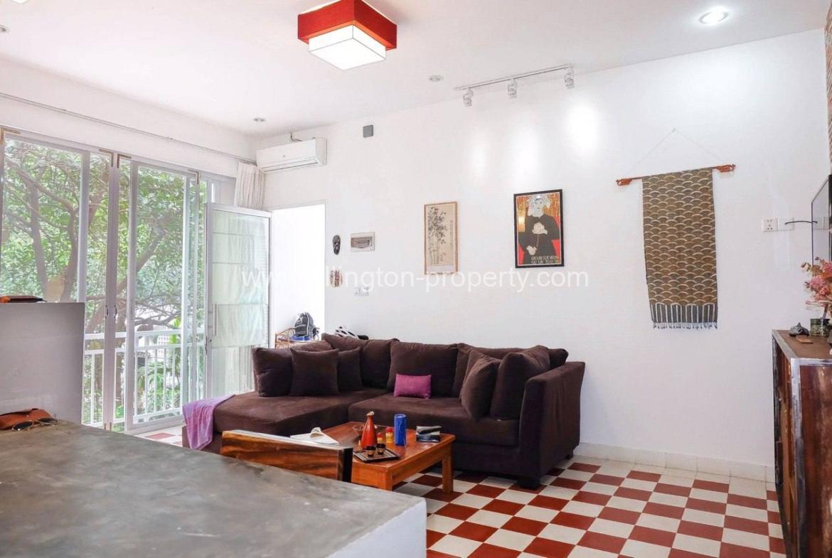 One Bedroom For Rent, Tonle Basssac. - Ellington Property