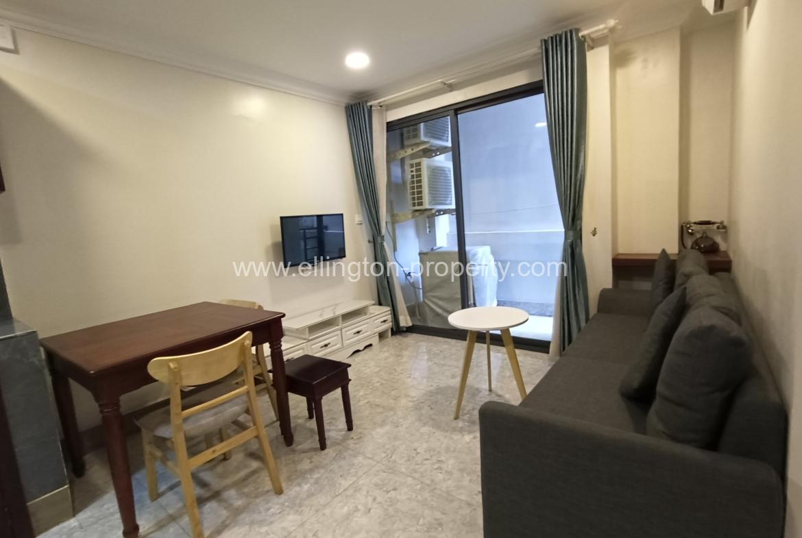 1bedroom Service Apartment For Rent In Daun Penh - Ellington Property