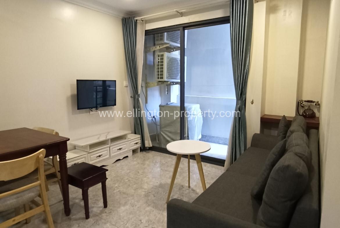 1bedroom Service Apartment For Rent In Daun Penh - Ellington Property