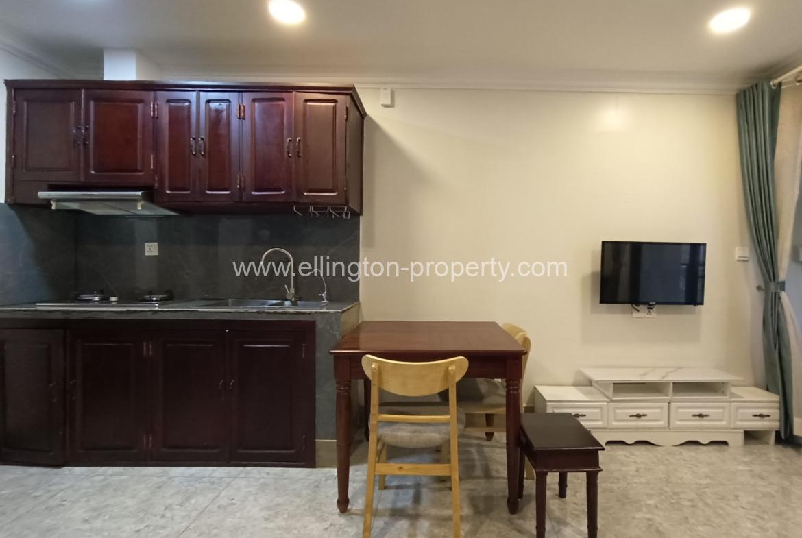 1bedroom Service Apartment For Rent In Daun Penh - Ellington Property