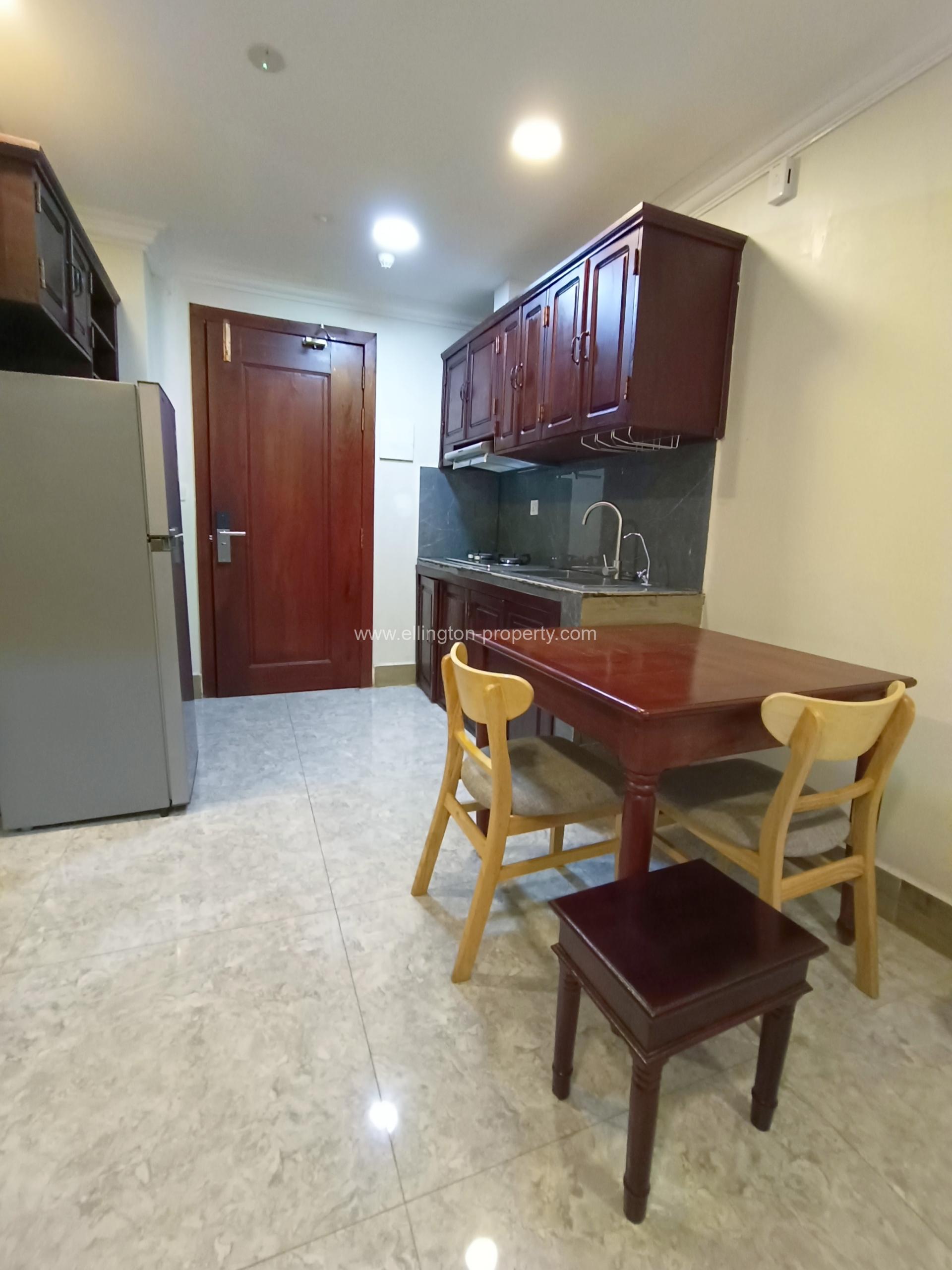 1bedroom Service Apartment For Rent In Daun Penh - Ellington Property