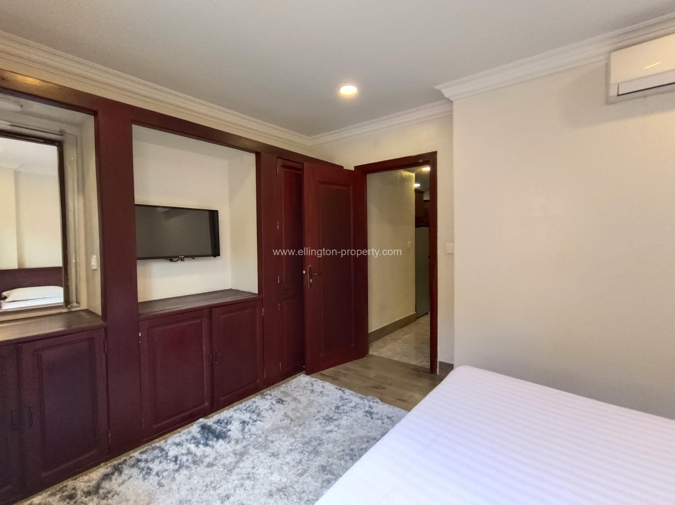 1bedroom Service Apartment For Rent In Daun Penh - Ellington Property