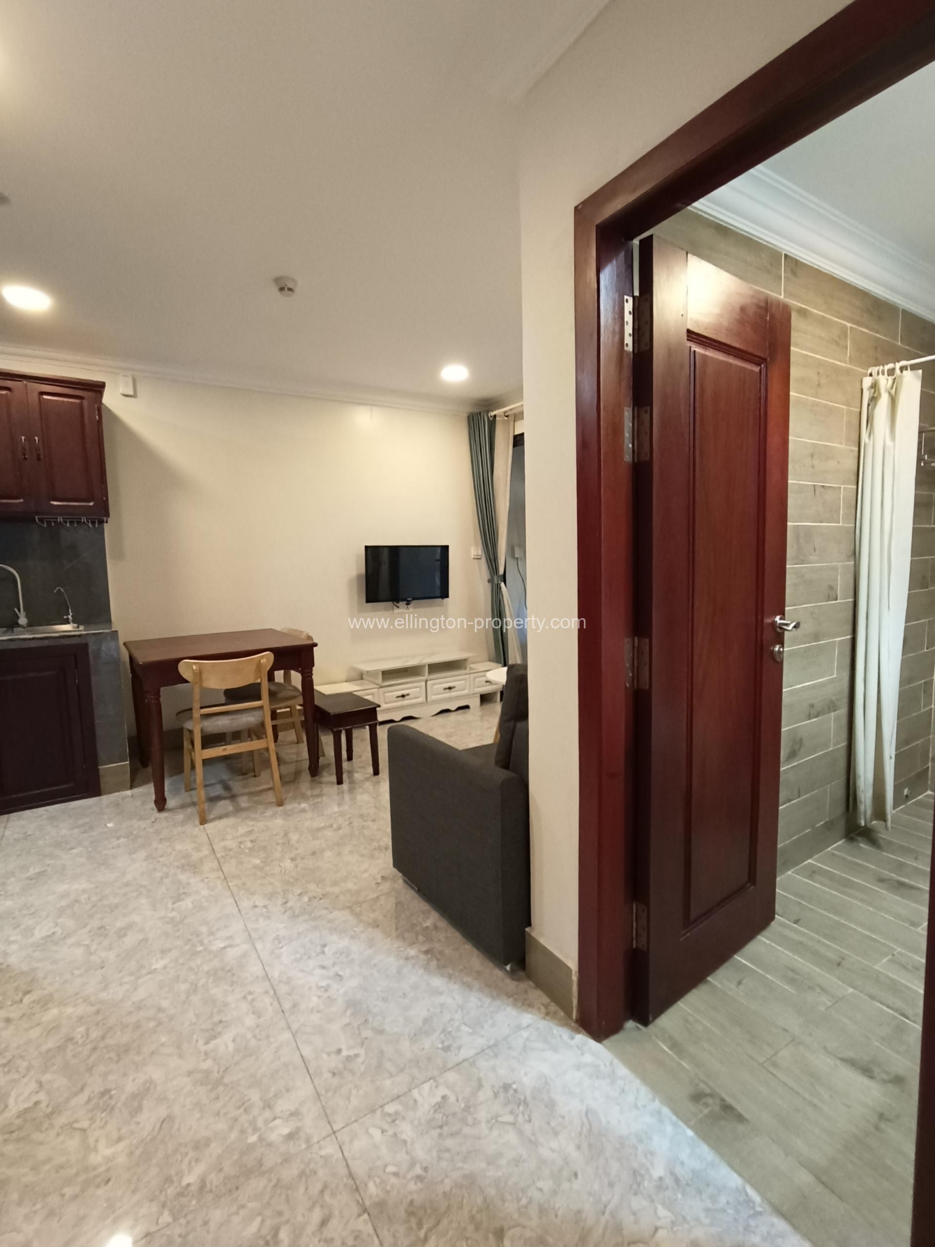 1bedroom Service Apartment For Rent In Daun Penh - Ellington Property