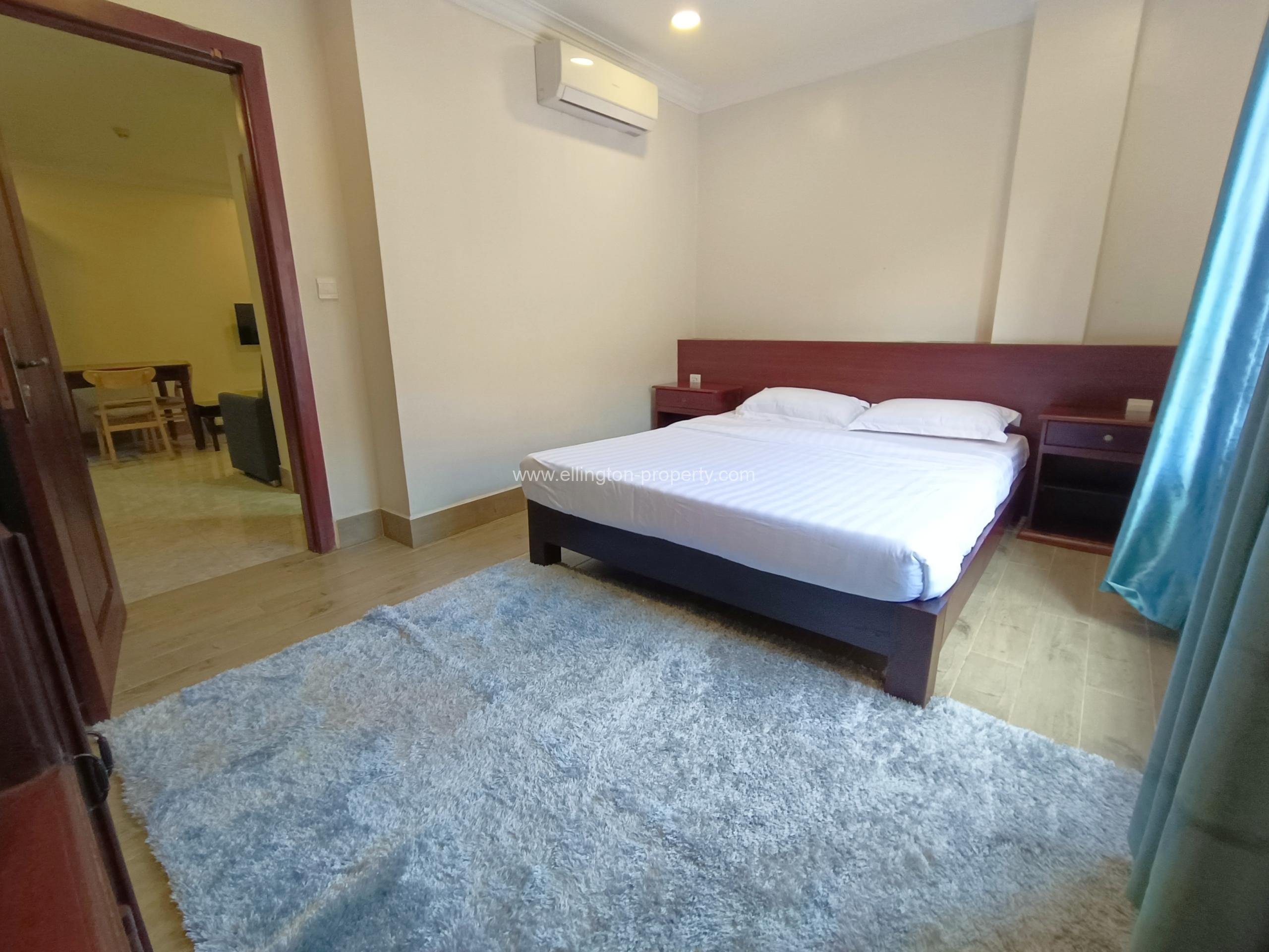 1bedroom Service Apartment For Rent In Daun Penh - Ellington Property