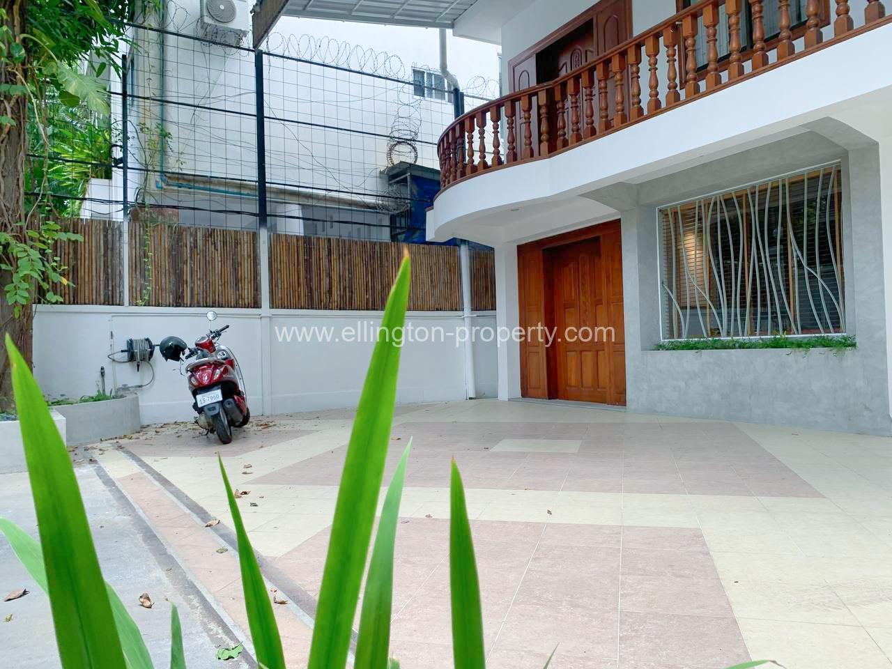 Villa For Rent At Chamkarkon - Ellington Property