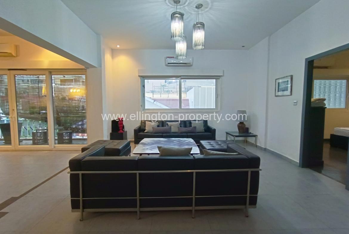 2 Bedrooms Renovated Apartment For Rent In Daun Penh! - Ellington Property