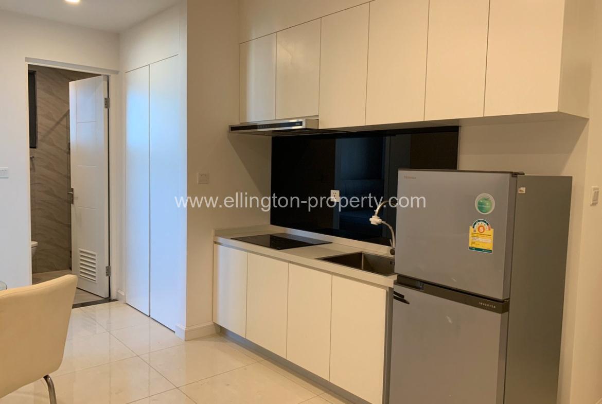 1 Bed Service Apartment For Rent In Bkk1 - Ellington Property