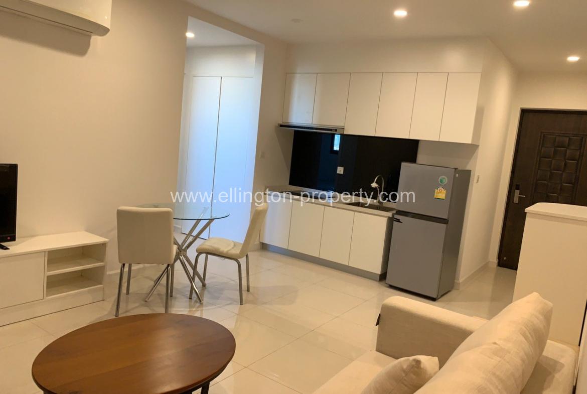 1 Bed Service Apartment For Rent In Bkk1 - Ellington Property