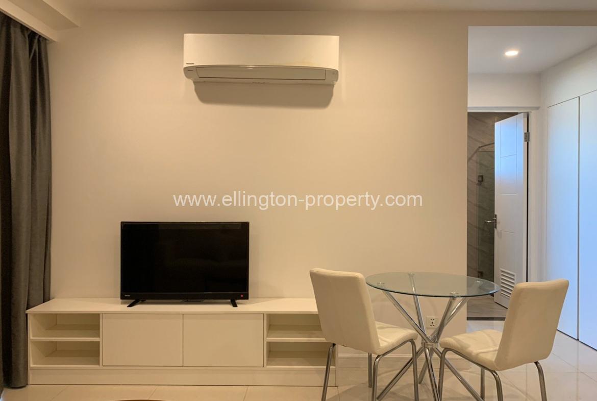 1 Bed Service Apartment For Rent In Bkk1 - Ellington Property