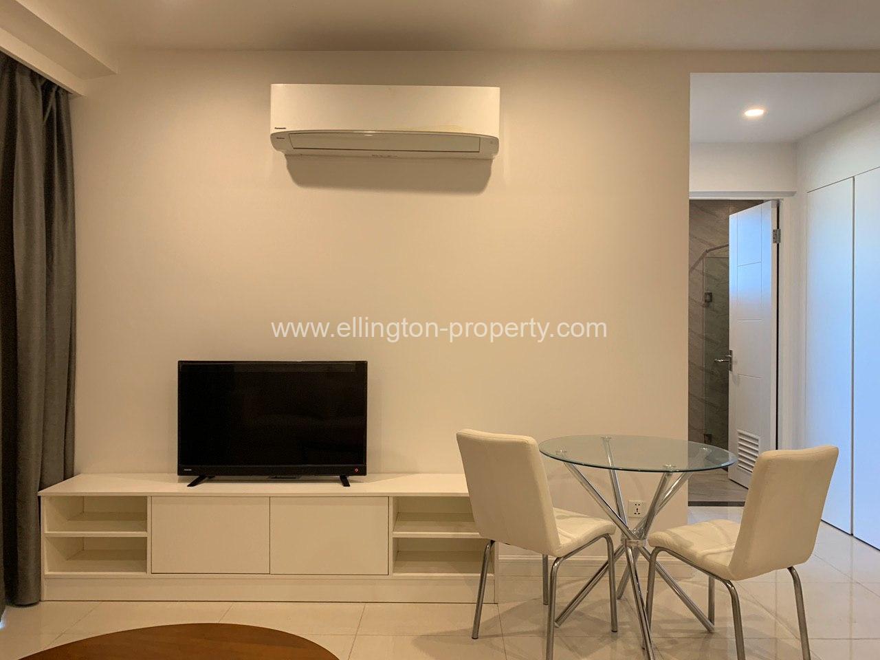 1 Bed Service Apartment For Rent In Bkk1 - Ellington Property