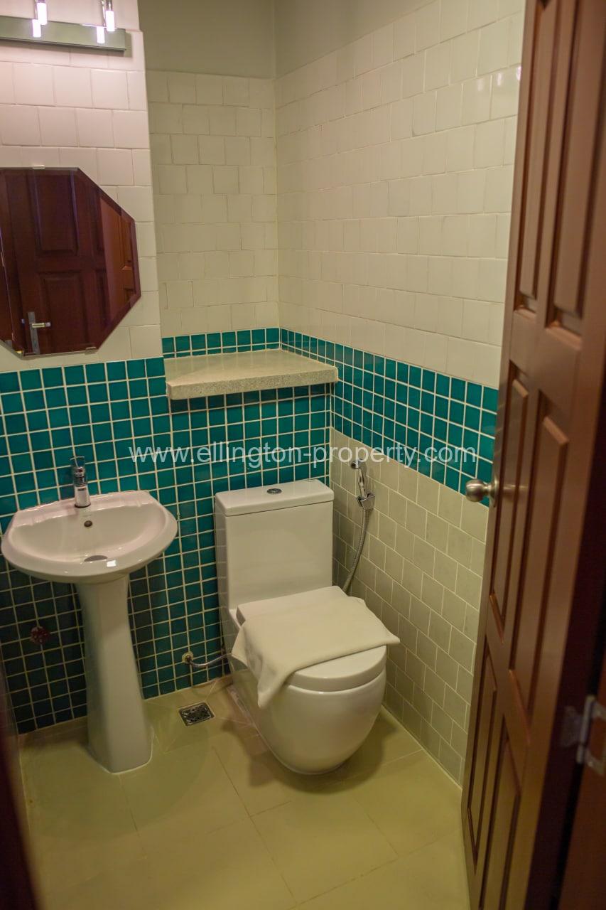 1bedroom Service Apartment For Rent In Daun Penh! - Ellington Property