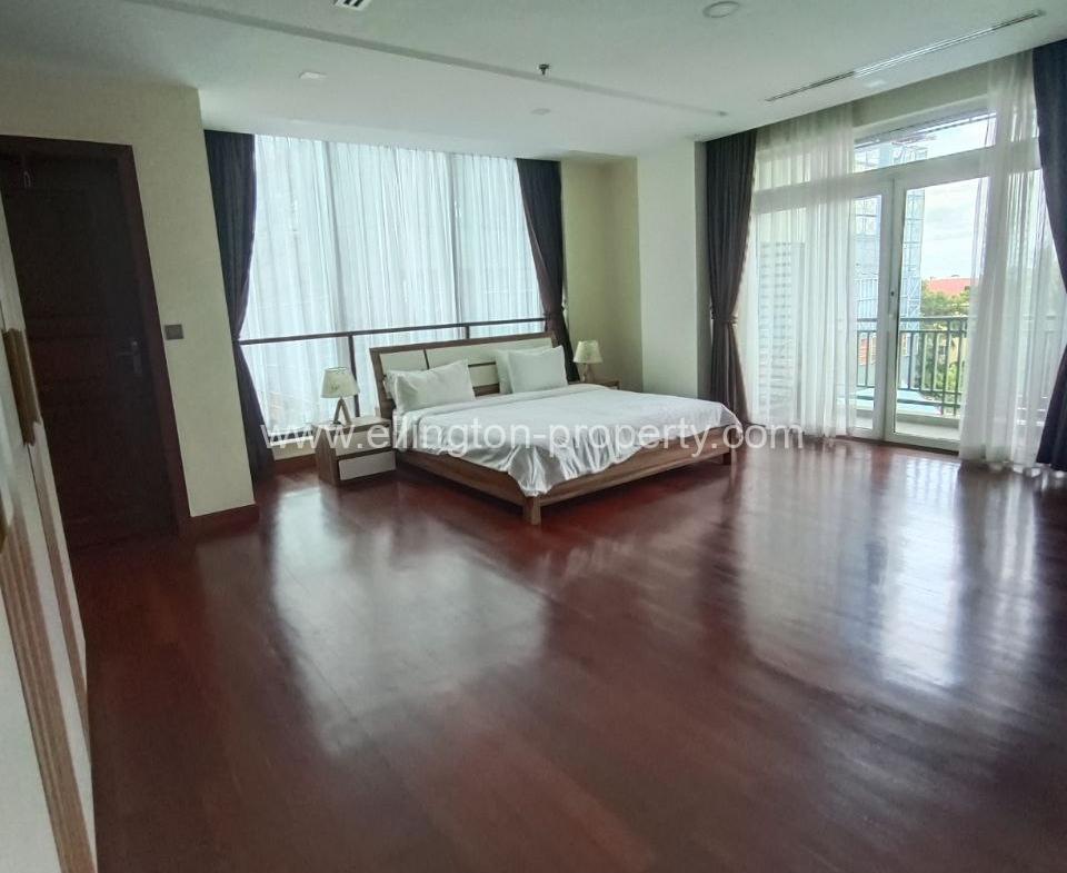 2bed Service Apartment For Rent Bkk1 - Ellington Property