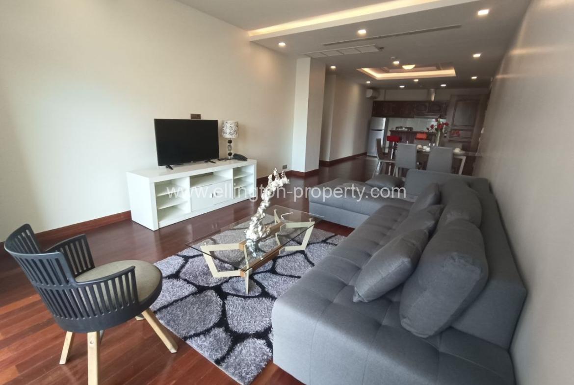 2bed Service Apartment For Rent Bkk1 - Ellington Property