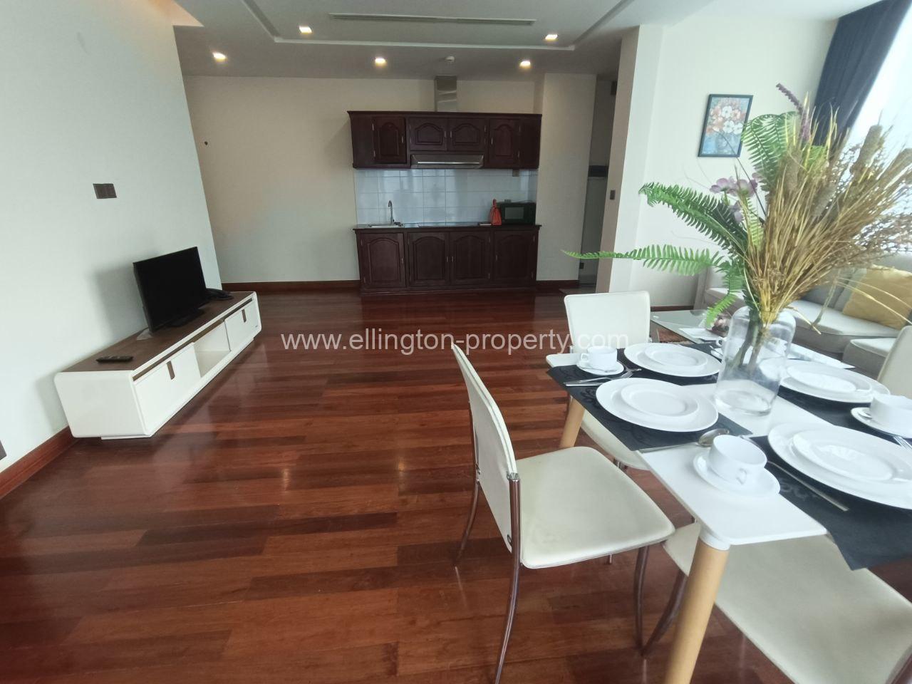 1bed Service Apartment For Rent Bkk1 - Ellington Property