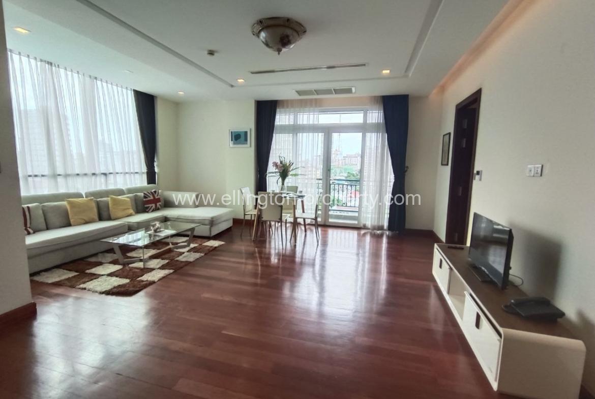 1bed Service Apartment For Rent Bkk1 - Ellington Property