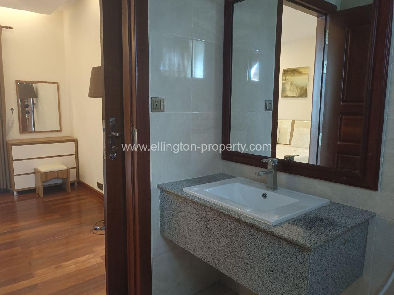 1bed Service Apartment For Rent Bkk1 - Ellington Property