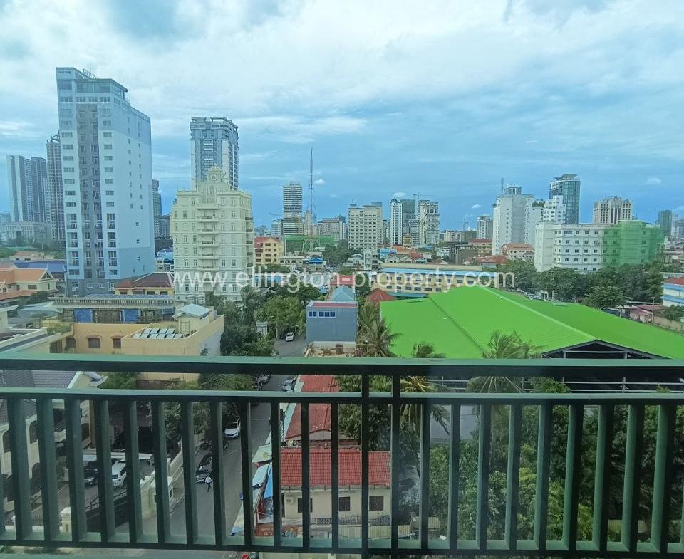 1bed Service Apartment For Rent Bkk1 - Ellington Property