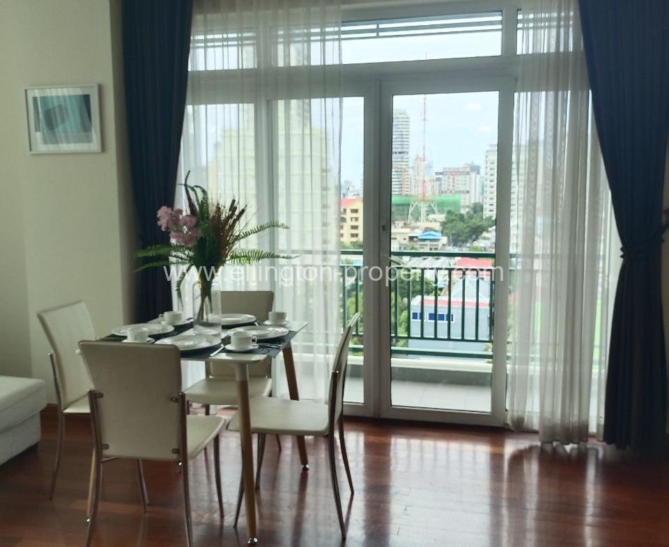 1bed Service Apartment For Rent Bkk1 - Ellington Property