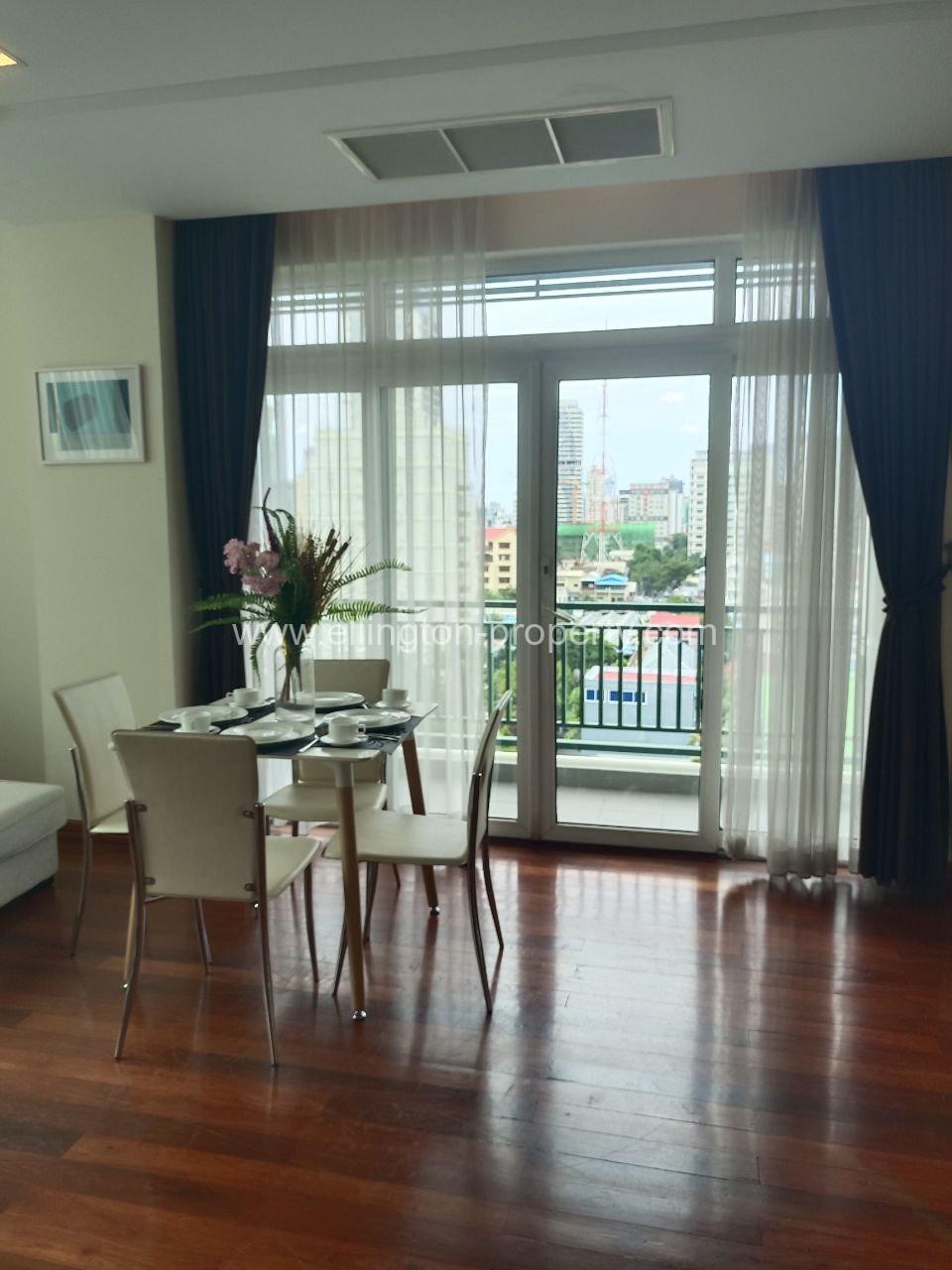 1bed Service Apartment For Rent Bkk1 - Ellington Property