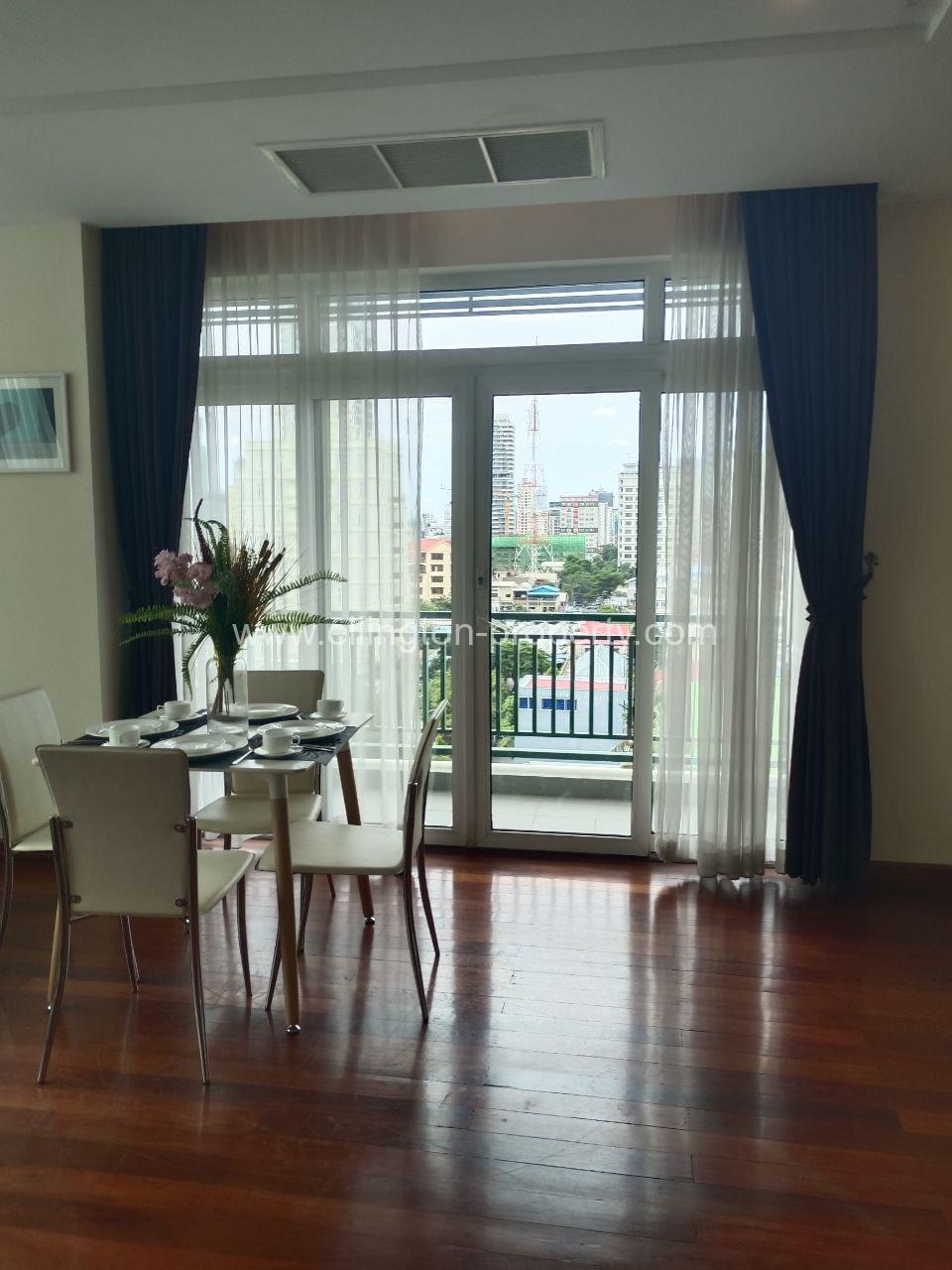 1bed Service Apartment For Rent Bkk1 - Ellington Property