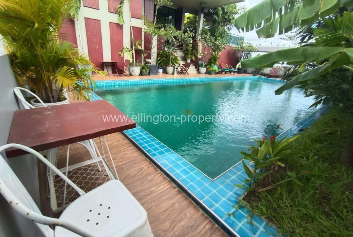 2bed Service Apartment For Rent Bkk1 - Ellington Property