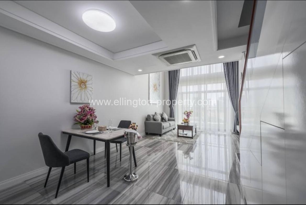 1bed Service Apartment For Rent Bkk1 - Ellington Property