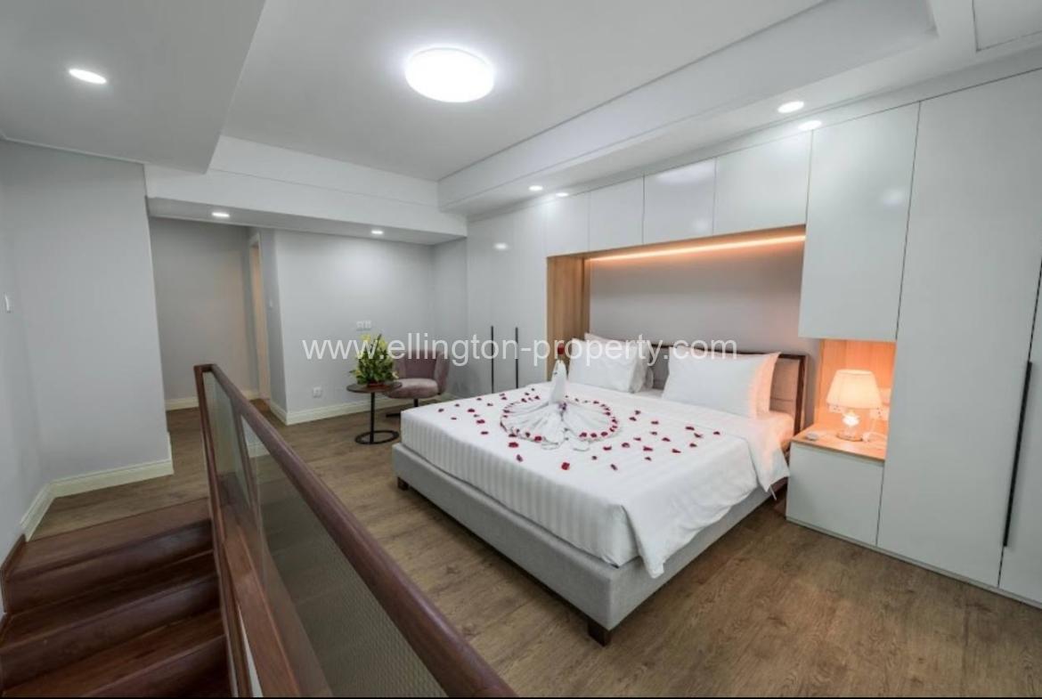 1bed Service Apartment For Rent Bkk1 - Ellington Property