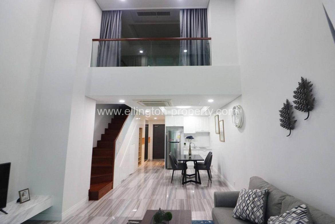 1bed Service Apartment For Rent Bkk1 - Ellington Property