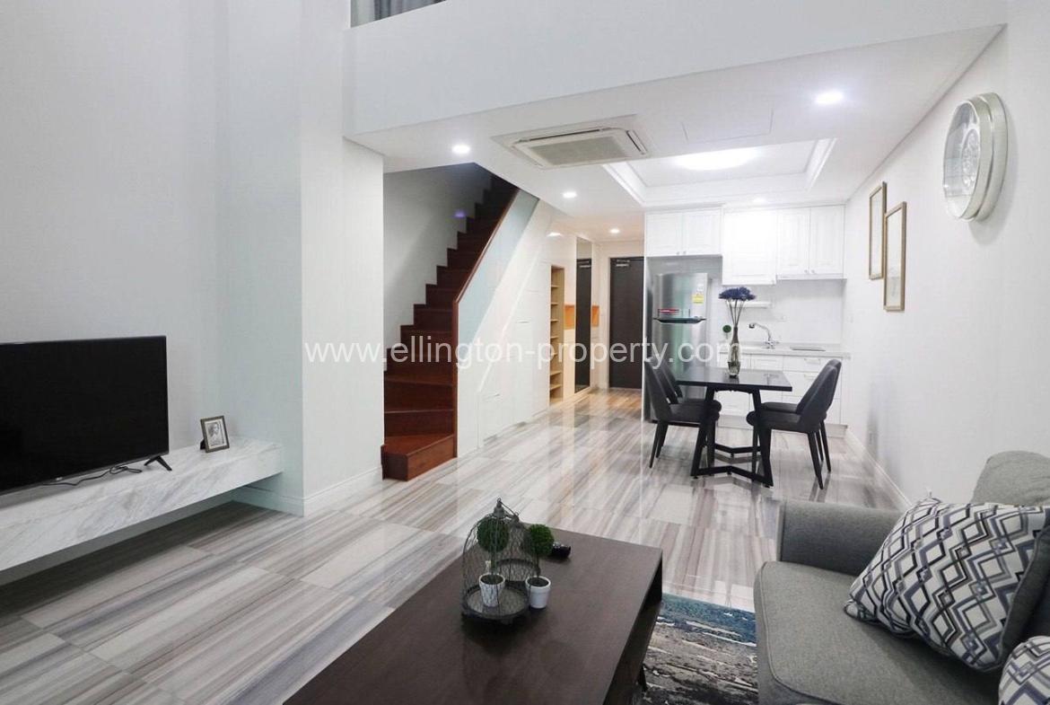 1bed Service Apartment For Rent Bkk1 - Ellington Property