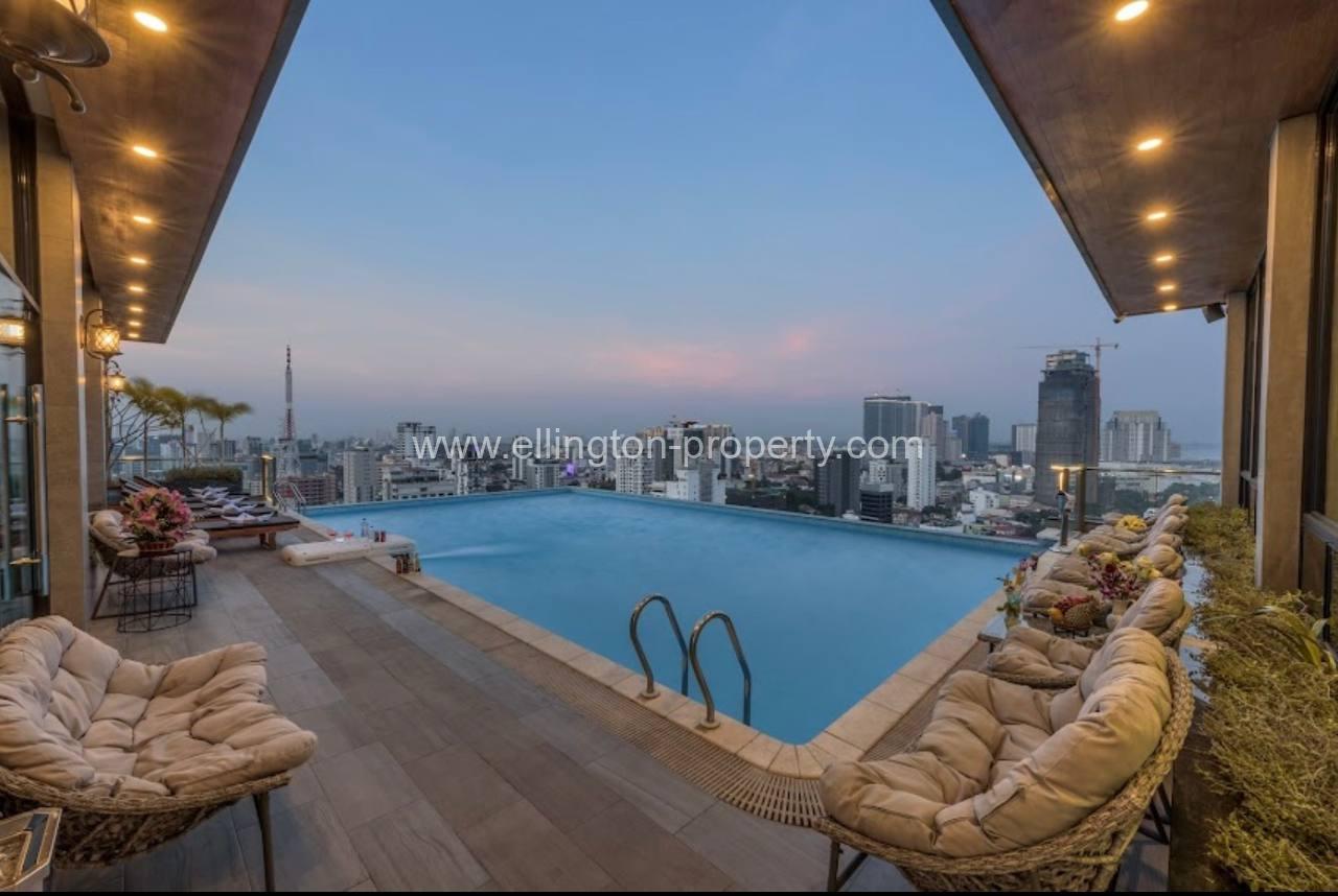 2bed Service Apartment For Rent Bkk1 - Ellington Property