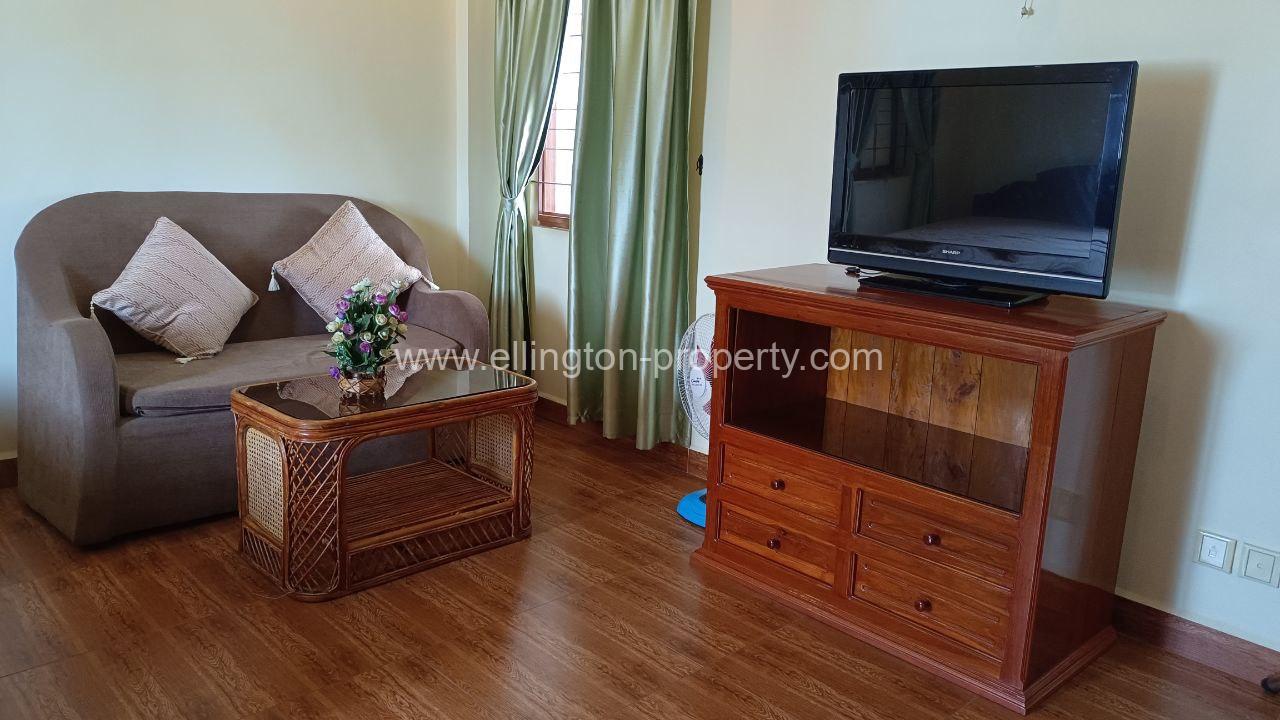 1bed Service Apartment For Rent In Daun Penh - Ellington Property