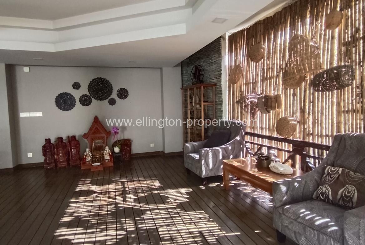 2 Bedrooms Service Apartment For Rent In Bkk1 - Ellington Property