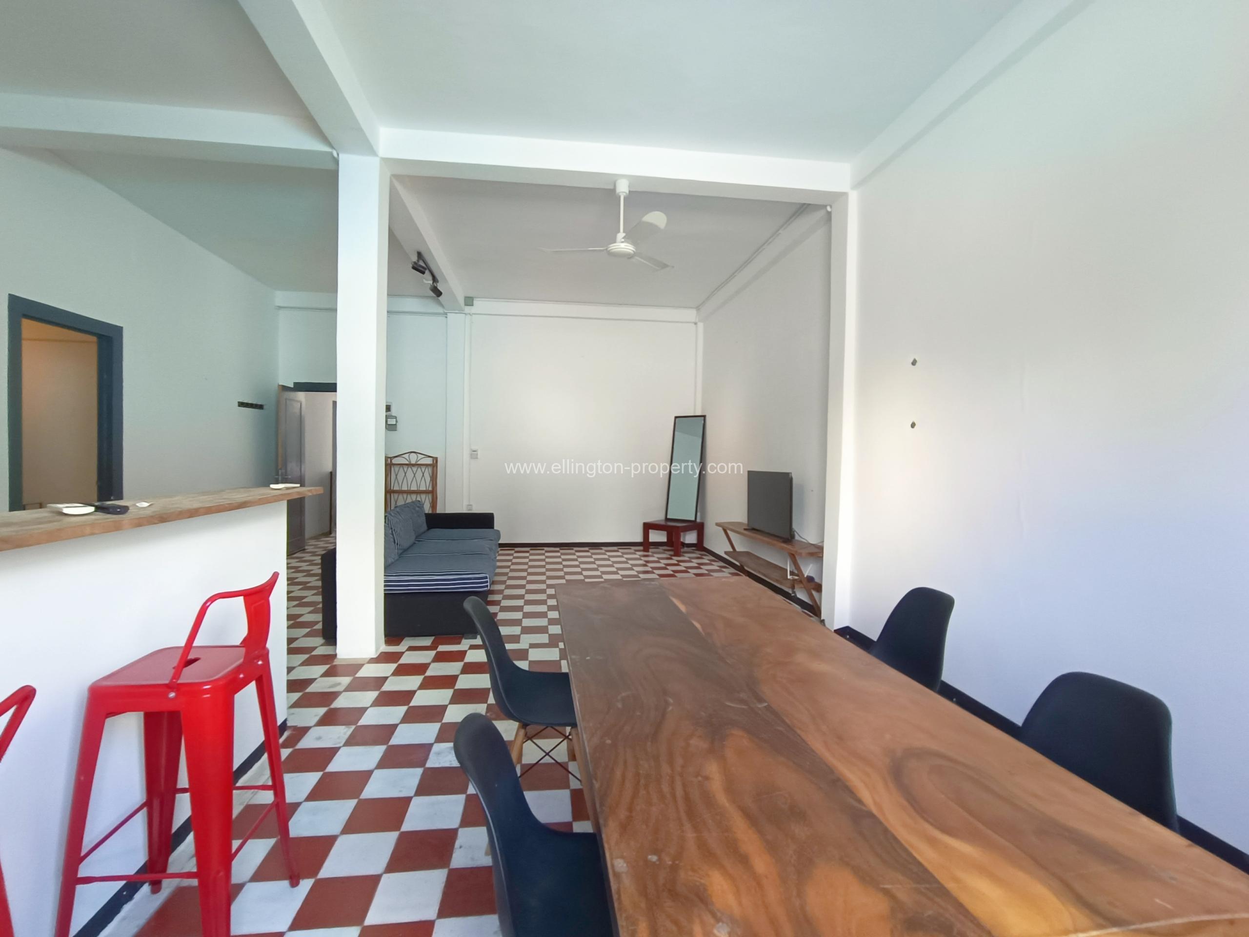 1 Bedroom Renovated Apartment For Rent In Daun Penh - Ellington Property