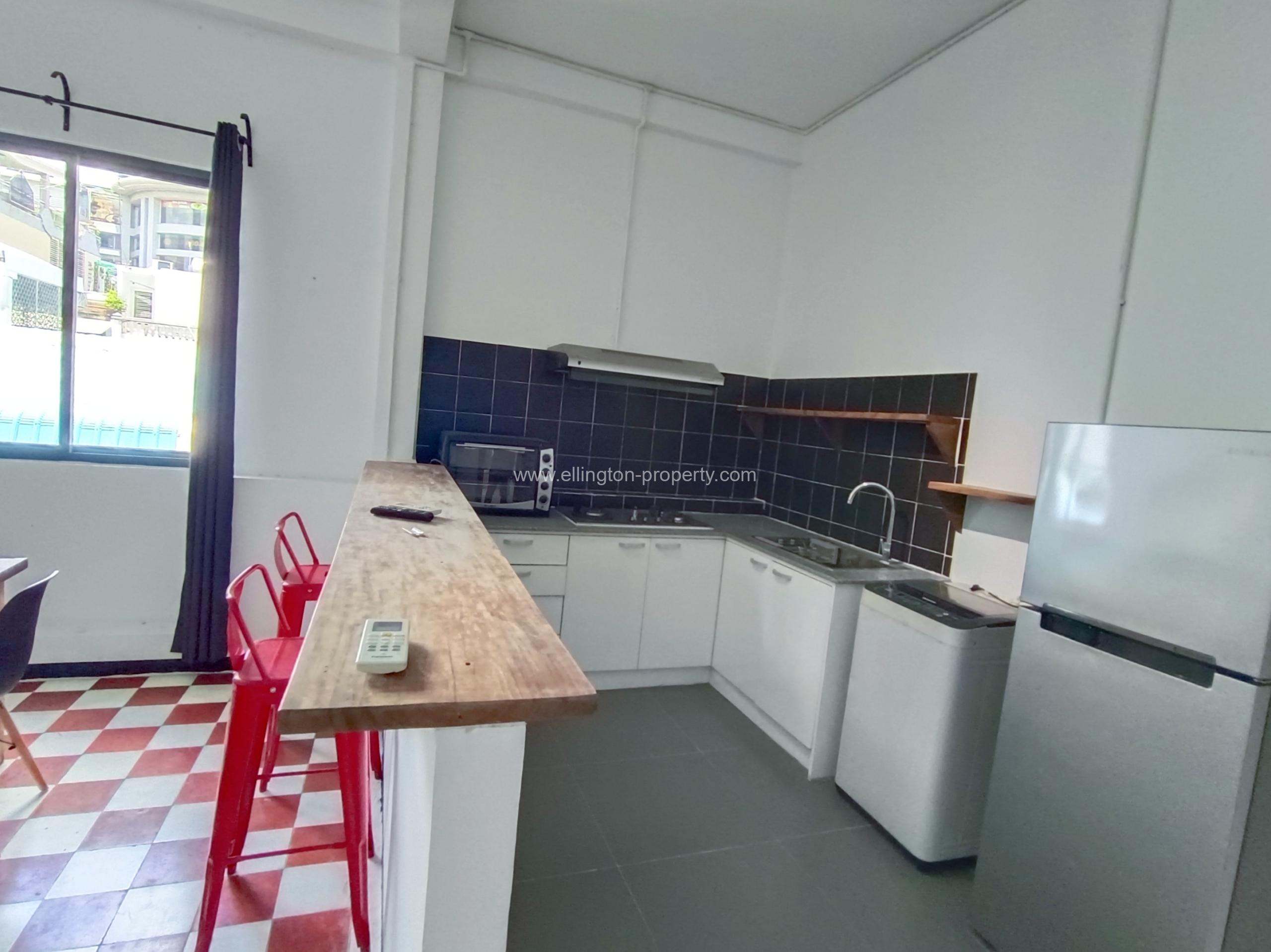 1 Bedroom Renovated Apartment For Rent In Daun Penh - Ellington Property