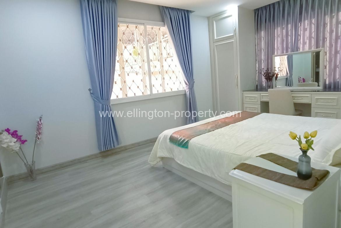 2 Bedrooms Service Apartment For Rent In Bkk1 - Ellington Property